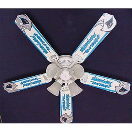 Ceiling Fan Designers Ceiling Fan Designers 52FAN-NFL-CAR NFL Carolina Panthers Football Ceiling Fan 52 In. 52FAN-NFL-CAR